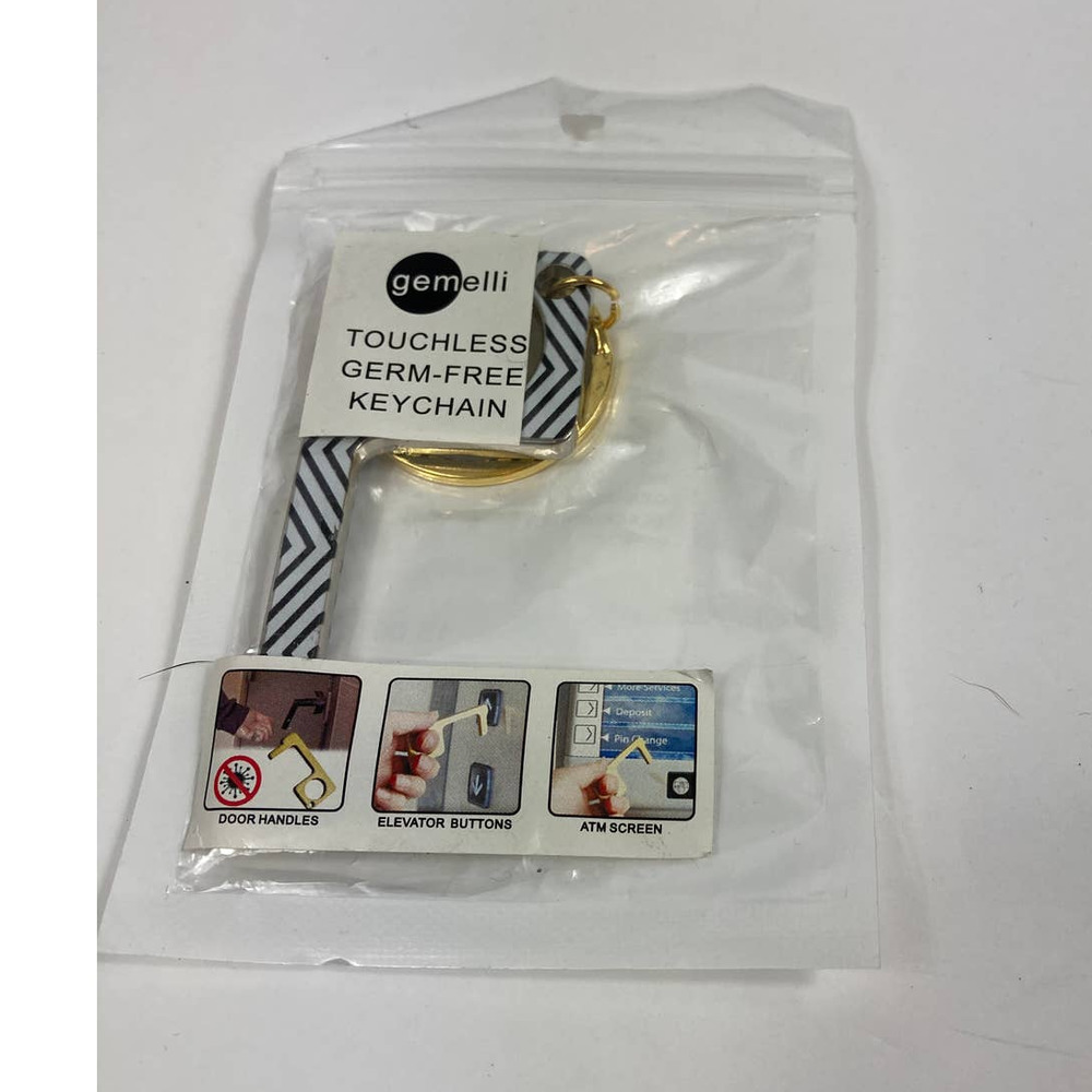 4/$25 NWT gemelli touchless keychain